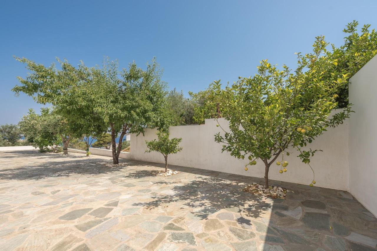 Villa Luna Private Heated Hydro Pool Bbq Beach 4Min Agia Marina Mikrolimanou Exterior photo