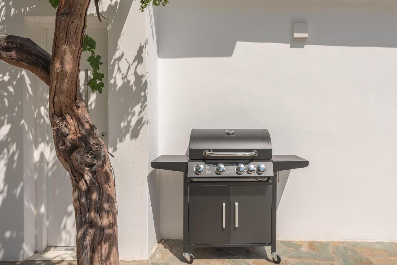 Villa Luna Private Heated Hydro Pool Bbq Beach 4Min Agia Marina Mikrolimanou Exterior photo